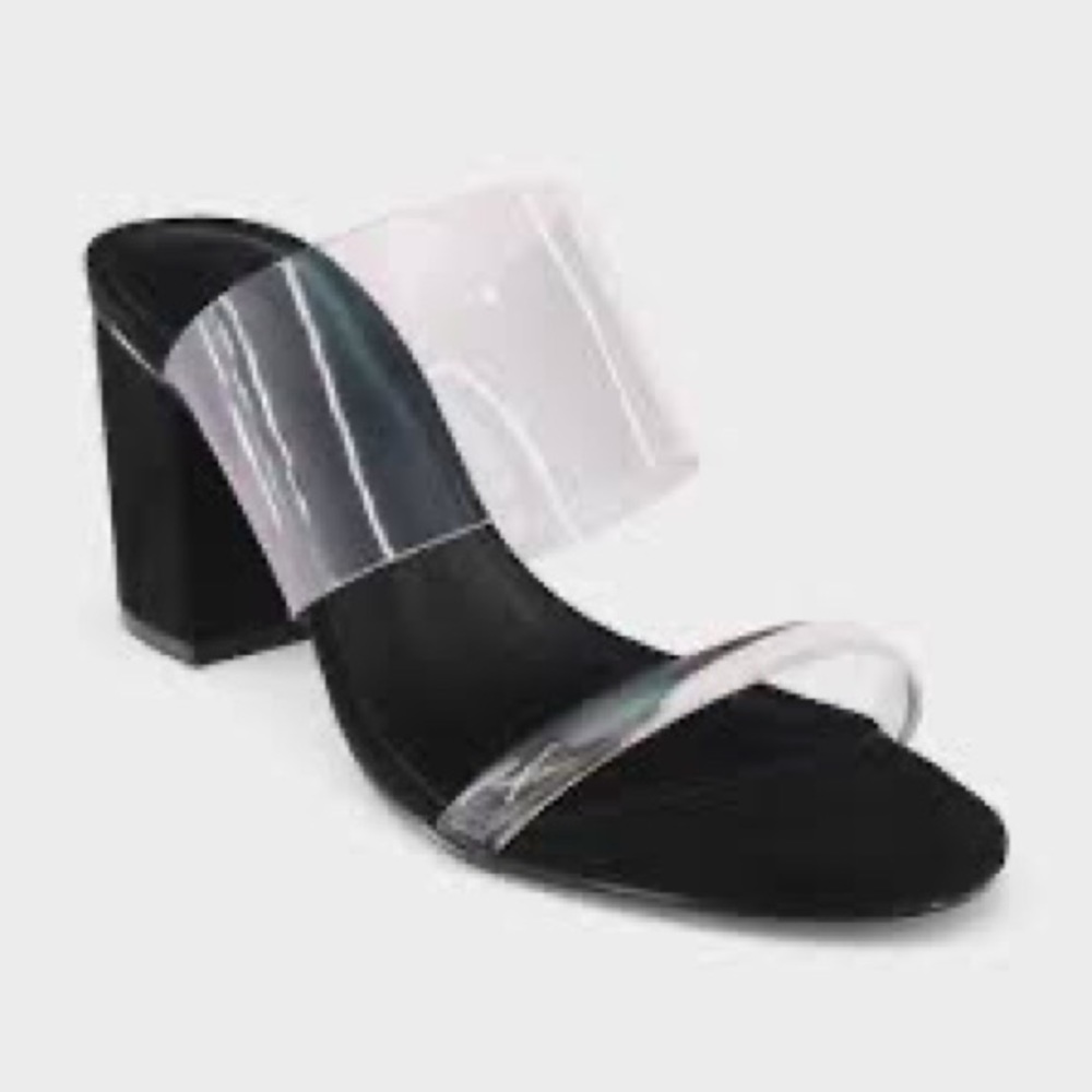Who What Wear Translucent Heels